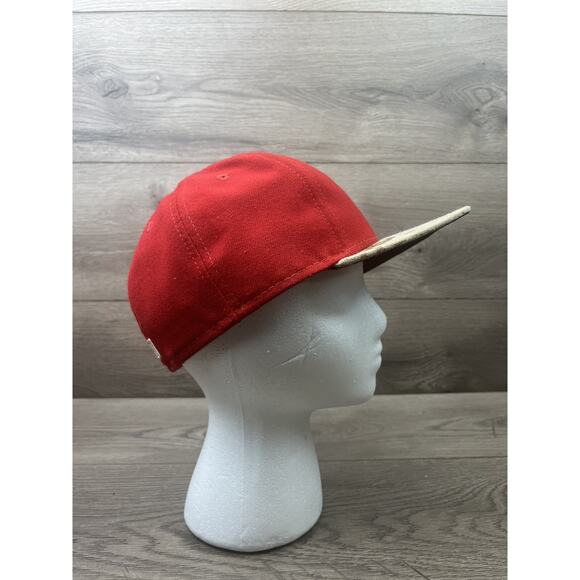 St. Louis Cardinals New Era 59FIFTY MLB Cap Men's 7 1/2 Red Fitted Made in USA - Picture 3 of 7